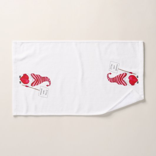 Gnomes Bath Towels Bad Handdoek (Handdoek)