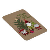 Gnomes Berry Merry Kerstmis Magneet (Rechterzijde)