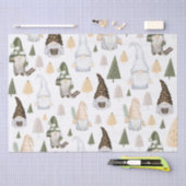 Gnomes Bos Wit Tissuepapier (Craft)