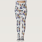 GNOMES BOUILD SNOWMAN LEGGINGS (Voorkant)