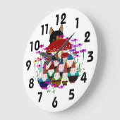 Gnomes Clock Grote Klok (Hoek)
