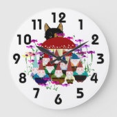Gnomes Clock Grote Klok (Voorkant)