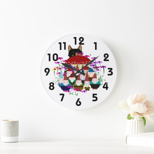 Gnomes Clock Grote Klok (Huis)