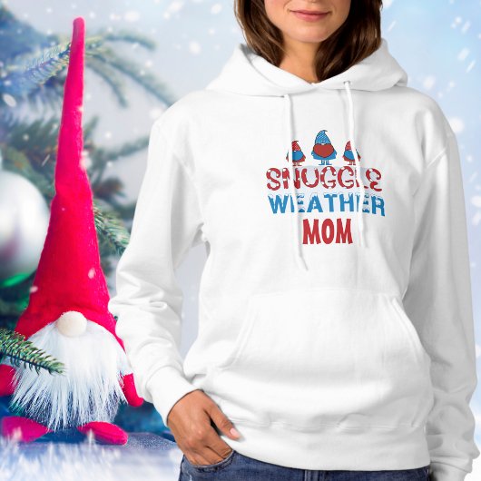 Gnomes, Cute Dames, MOM, Winter Hoodie