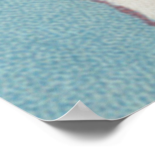 Gnomes dragging a cut tree trunk through the snow poster (Hoek)