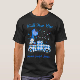 Gnomes Faith Hope Love Osteogenesis Imperfecta Awa T-shirt