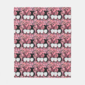 GNOMES FLEECE DEKEN (Voorkant)