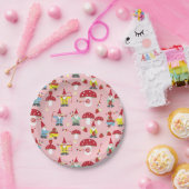 Gnomes Garden Party Paper-Borden Papieren Bordje (Feest)