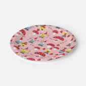 Gnomes Garden Party Paper-Borden Papieren Bordje (Gekanteld)