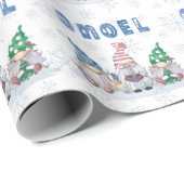 Gnomes GNOEL Kerstwinter Cadeaupapier (Rol Hoek)