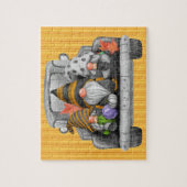 Gnomes Gray Truck Puzzle Legpuzzel (Verticaal)