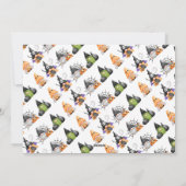 Gnomes Griezige Halloweenfeest Uitnodiging  (Achterkant)