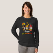Gnomes  Halloween Merry Christmas Happy Hallothank T-shirt (Voorkant volledig)