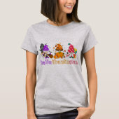 Gnomes Halloween Thanksgiving Christmas Happy T-shirt (Voorkant)