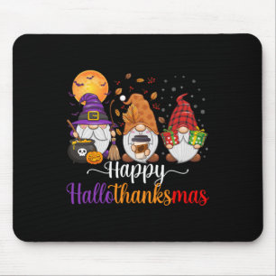 Gnomes Halloween Thanksgiving Happy Hall Muismat