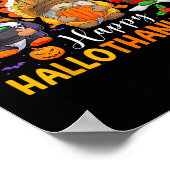Gnomes Halloween Thanksgiving Happy Hall Poster (Hoek)