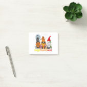 Gnomes Happy Hallothanksmas Halloween Thanksgiving Post-it® Notes (Kantoor)