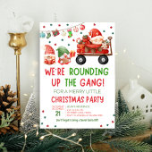 Gnomes Holiday Fun Kerstfeest Uitnodiging