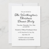 Gnomes in the snow watercolor painting kaart (Achterkant)