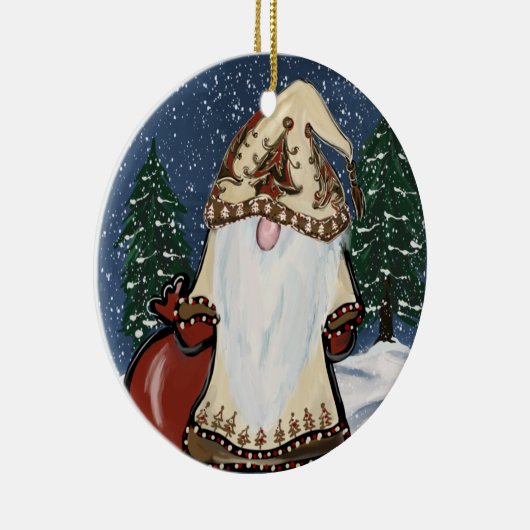 Gnomes Keramisch Ornament (Rechts)