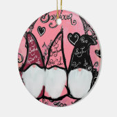 GNOMES KERAMISCH ORNAMENT (Links)