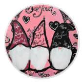 GNOMES KERAMISCHE KNOP (Voorkant)