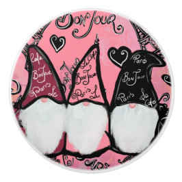 GNOMES KERAMISCHE KNOP