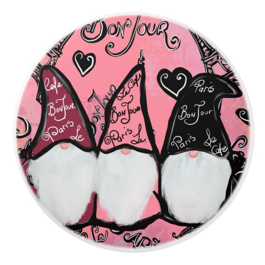 GNOMES KERAMISCHE KNOP (Voorkant)