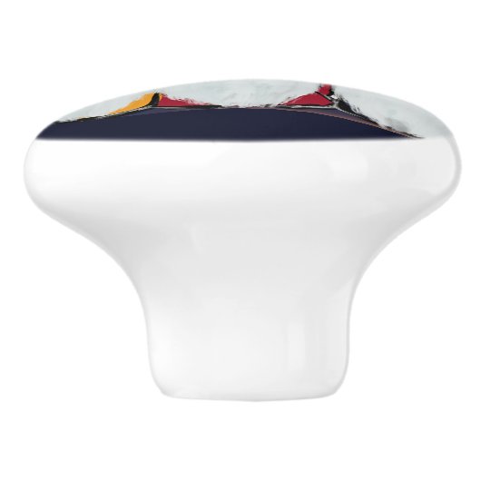 GNOMES KERAMISCHE KNOP (Zijkant)