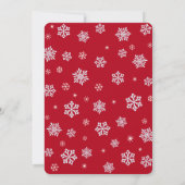 Gnomes kerstfeest Schattige leuk feestelijk Kaart (Achterkant)