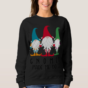 Gnomes liet me het Noordse Santa Gnome Funny Chri Trui