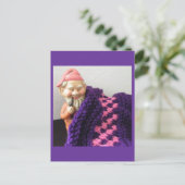 Gnomes Love Knitting Briefkaart (Staand voorkant)