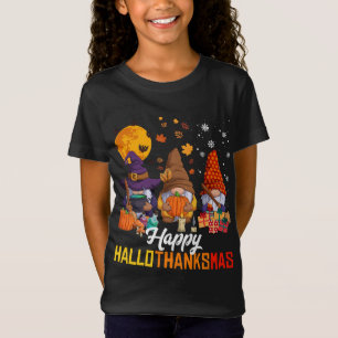 Gnomes Lover Halloween Merry KerstHappy Hallo T-shirt