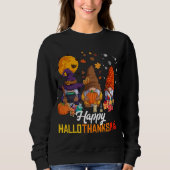 Gnomes Lover Halloween Merry KerstHappy Hallo Trui (Voorkant)