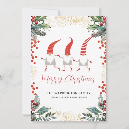 Gnomes Merry Kerstmis (Voorkant)
