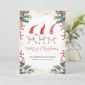 Gnomes Merry Kerstmis (Staand voorkant)