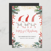 Gnomes Merry Kerstmis (Voorkant / Achterkant)