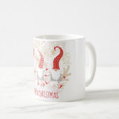 Gnomes Merry Kerstmis Koffiemok (Voorkant rechts)