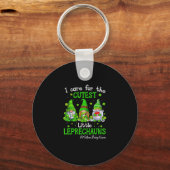 Gnomes Moeder Baby Zuster St Patrick's Day Leprech Sleutelhanger (Voorkant)