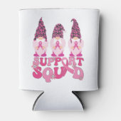 Gnomes ondersteunen Squad borstkankerbewustzijn Blikjeskoeler (Voorkant)