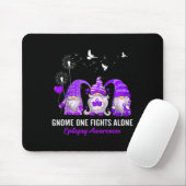 Gnomes One Fights Epilepsy Awareness Alone Muismat (Met muis)