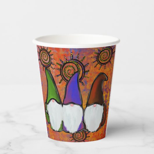 GNOMES PAPIEREN BEKERS (Voorkant)