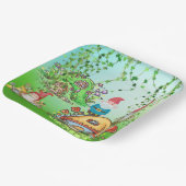 Gnome's Partij Papieren Bordje (Gebogen)