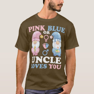 Gnomes roze of blauw oom houdt van je Baby T-shirt