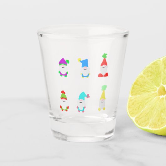 Gnomes Shot Glas (Voorkant)