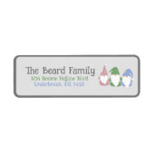 Gnomes Three Etiket (Voorkant)