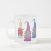 Gnomes Trio Frosted Glass Mok (Links)