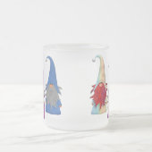 Gnomes Trio Frosted Glass Mok (Center)