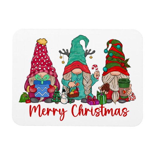 Gnomes Trio Magnet Magneet (Horizontaal)