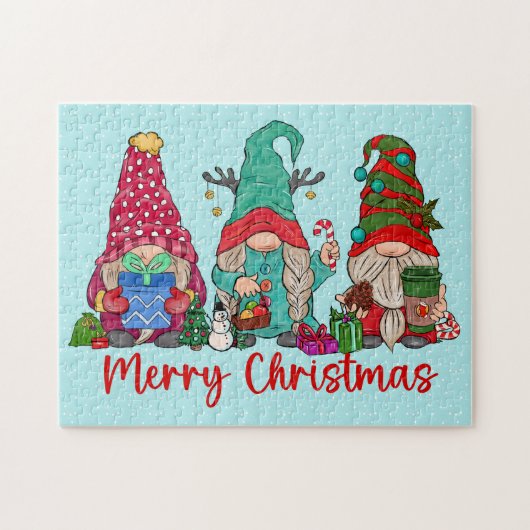 Gnomes Trio Puzzle Legpuzzel (Horizontaal)